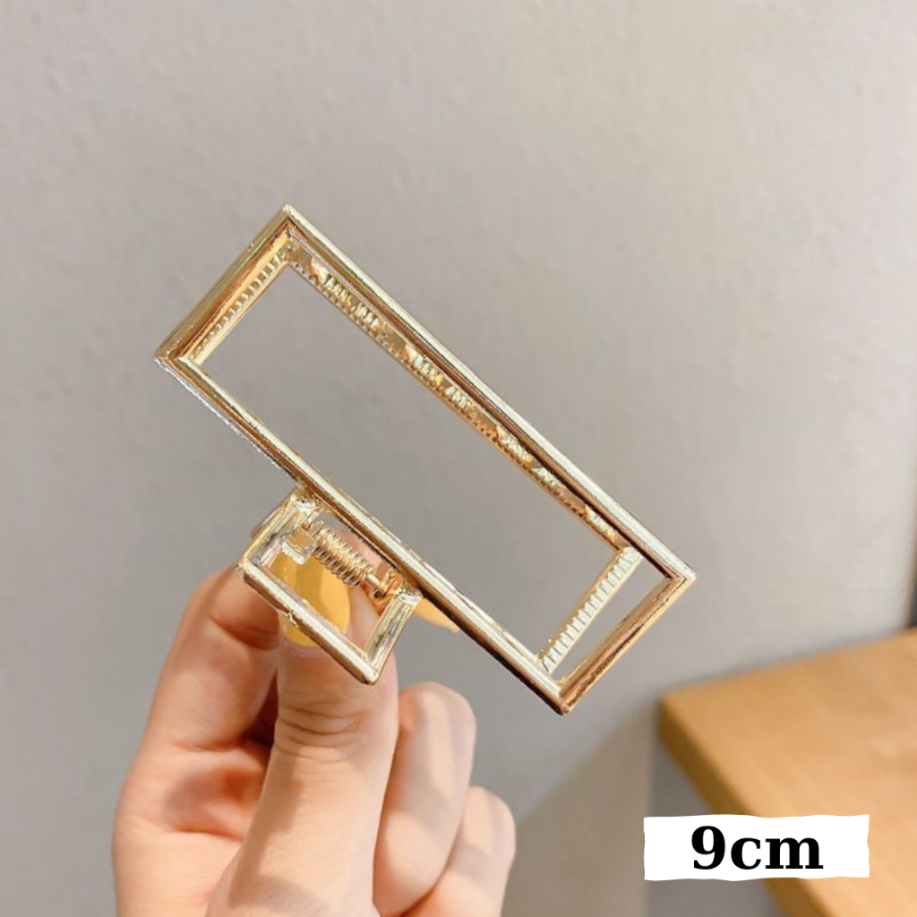 Tổng Hợp Kẹp Tóc Kim Loại Đính Đá Kẹp Tóc Càng Cua Cơ Lớn Phong Cách Hàn Quốc Dành Cho Nữ Hottrend