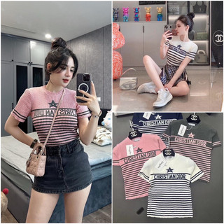 Áo thun len diorrr xinh qc