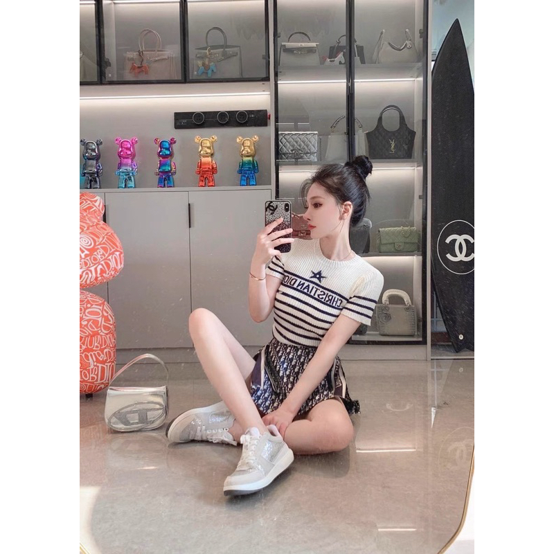 Áo Thun Len Diorrr Xinh QC