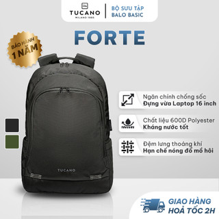 Balo Laptop/ Macbook Tucano Forte cao cấp phong cách năng động trẻ trung 15.6 inch