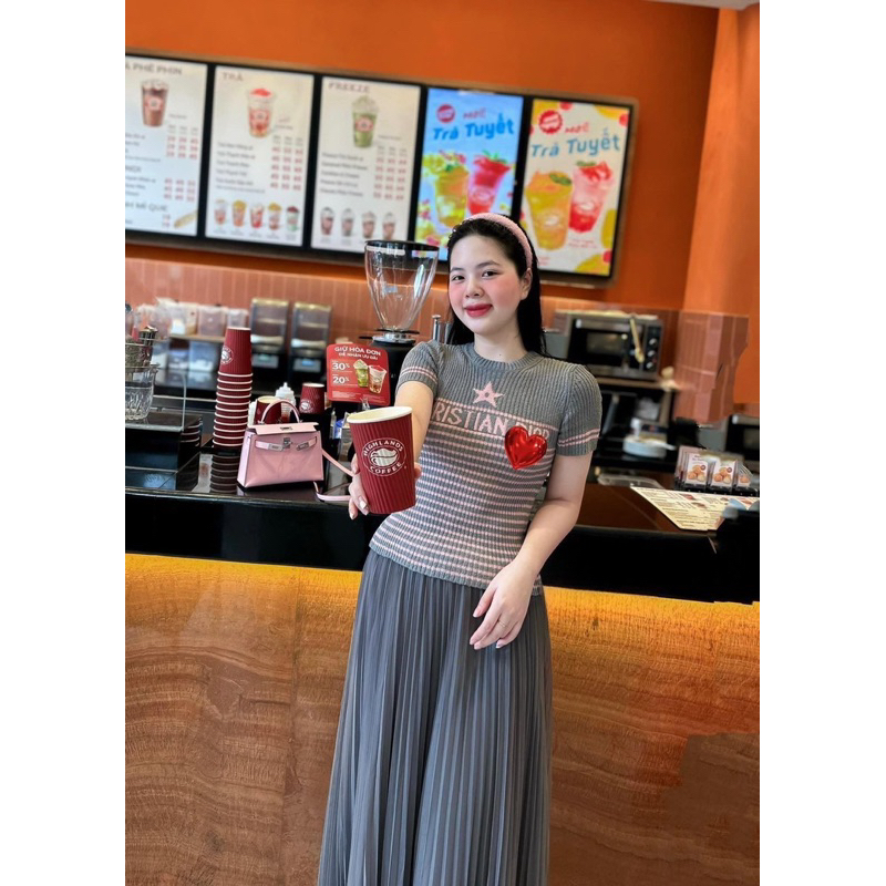 Áo Thun Len Diorrr Xinh QC