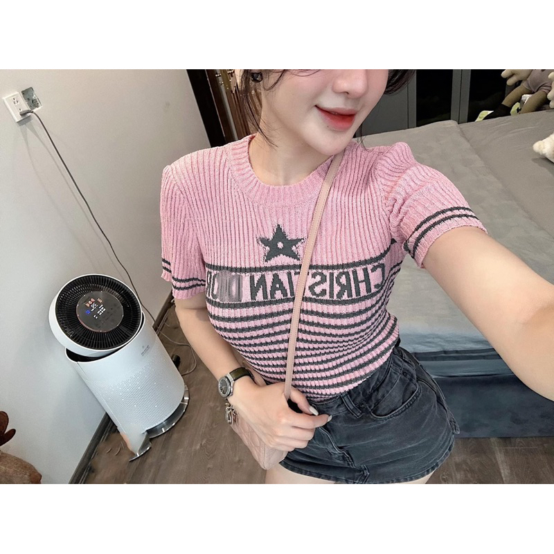 Áo Thun Len Diorrr Xinh QC