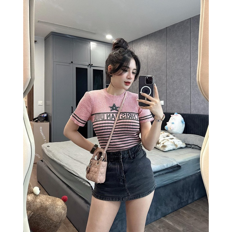 Áo Thun Len Diorrr Xinh QC