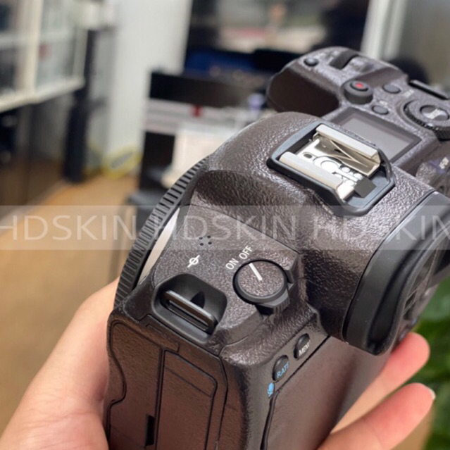 Miếng dán máy ảnh skin 3M Vân Nổi cho body Canon Rp/R/R6/ R6 II..... - HDSKIN
