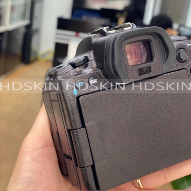 Miếng dán máy ảnh skin 3M Vân Nổi cho body Canon Rp/R/R6/ R6 II..... - HDSKIN