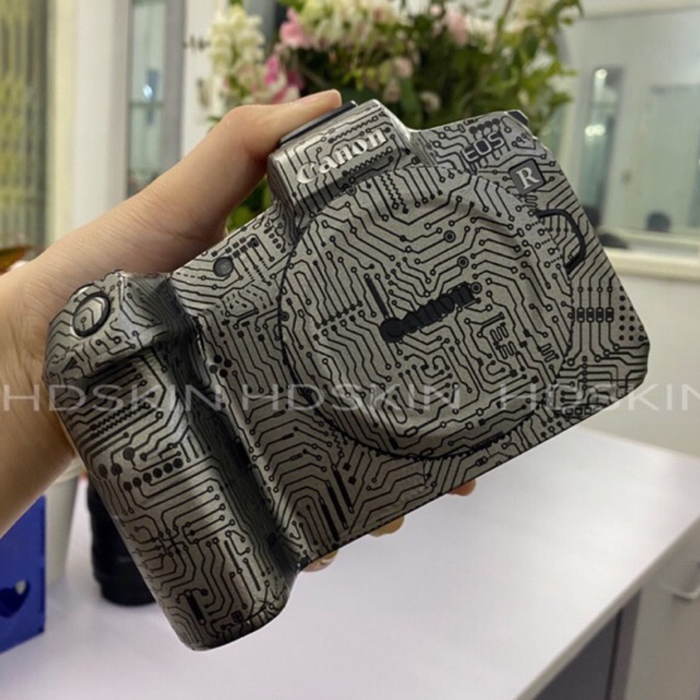 Miếng dán máy ảnh skin 3M Vân Nổi cho body Canon Rp/R/R6/ R6 II..... - HDSKIN