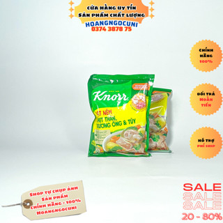 Hạt nêm Knorr 170g thịt thăn xương ống gói nhỏ ngon ngọt chính hãng 1k freeship