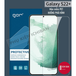 Miếng dán màn hình Gor Samsung S22/ S22 Plus Cảm ứng nhạy, Chống trầy xước, Hạn chế bám vân tay - Hãng Gor