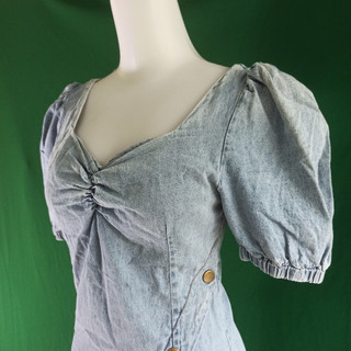 Đầm jean form ôm body