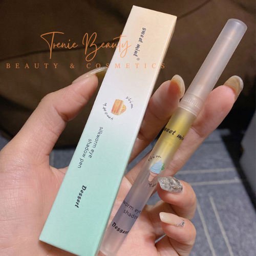 Bút Kẻ Mắt Nhũ Lấp Lánh SWEET MINT Silkworm Eyes Cao Cấp Siêu Bám