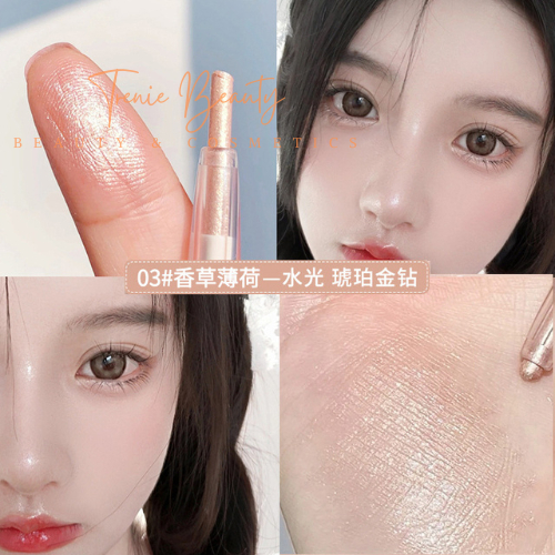 Bút Kẻ Mắt Nhũ Lấp Lánh SWEET MINT Silkworm Eyes Cao Cấp Siêu Bám