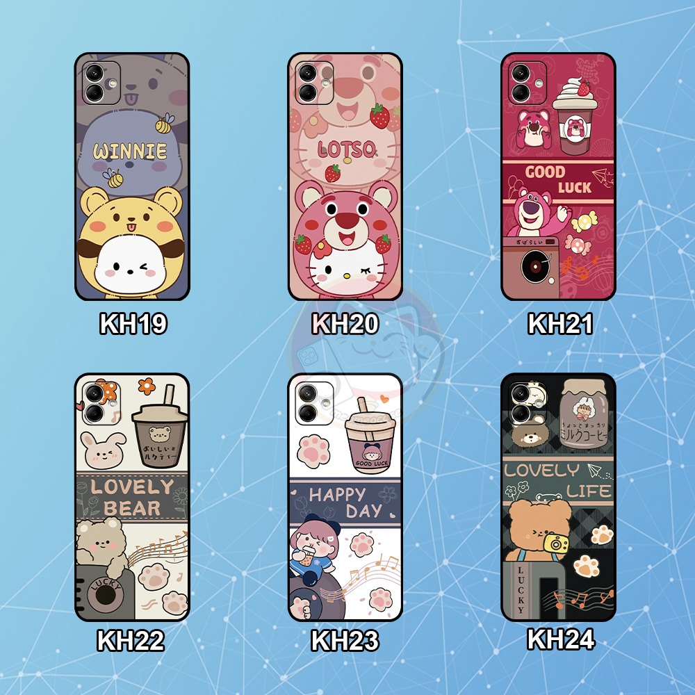 Ốp lưng Samsung A04 / A04E in hình gấu xinh dễ thương