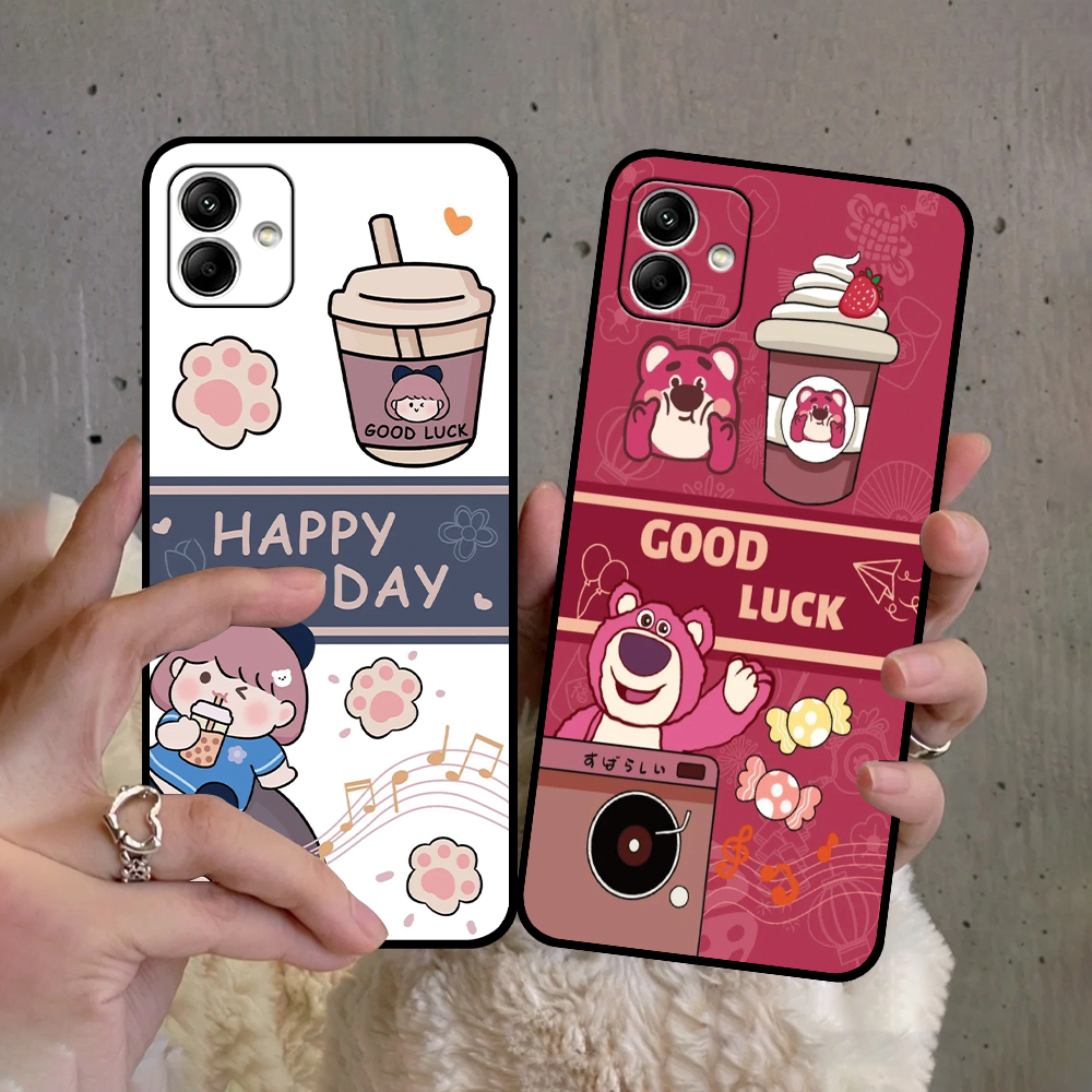 Ốp lưng Samsung A04 / A04E in hình gấu xinh dễ thương