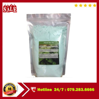 Bột mặt nạ bạc hà đắp mặt đẹp da. mặt nạ bạc hà colagen loại 1 cao cấp