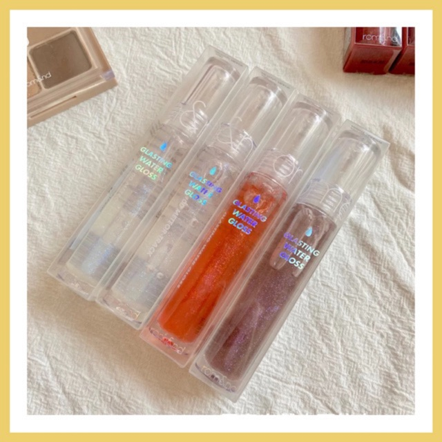 Son Tint Bóng Cho Đôi Môi Căng Mọng, Mịn Mượt Romand Glasting Water Gloss
