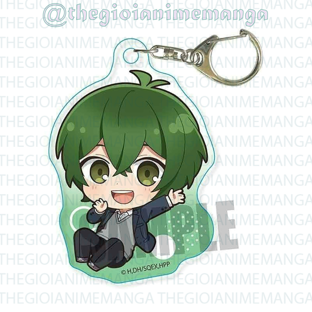 Móc khóa IN HÌNH Horimiya ver ĐẦU TO CUTE xinh xắn anime chibi