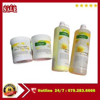 Bộ chăm sóc da hoa cúc 4 món chuyên dùng trong spa tmv