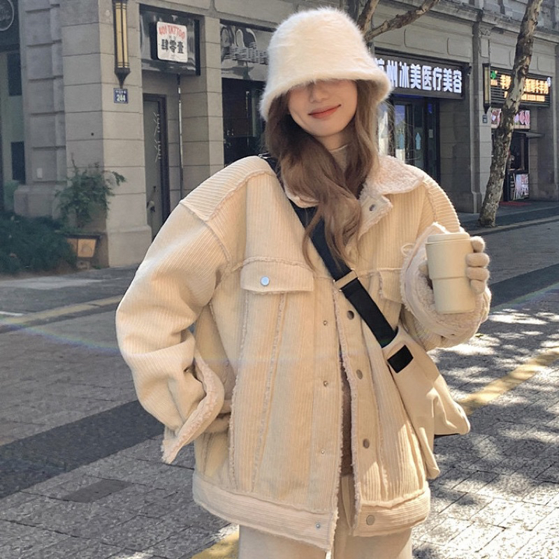 ÁO KHOÁC LÓT LÔNG CỪU DẦY DẶN HÀNG LOẠI 1 QUẢNG CHÂU HÓT 2023