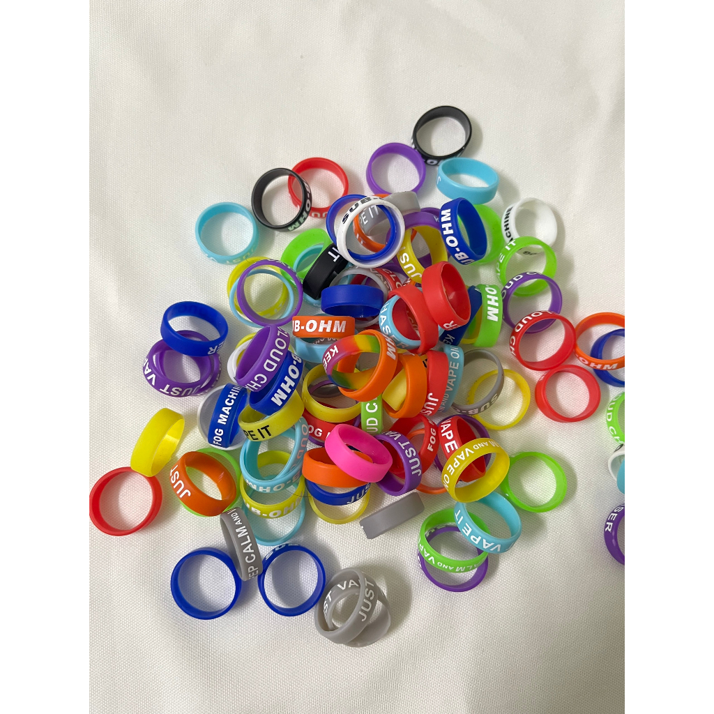 Combo 10 Vòng Cao Su Silicon Chống Trơn Trượt Dùng Cho Cần Câu Cá, Ná Cao Su - MP Fishing