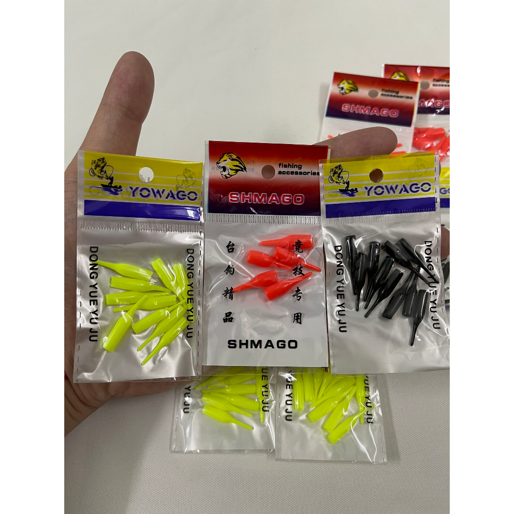 Chụp đầu chì câu cá nhiều màu