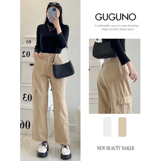 Quần jeans ống rộng Guguno nữ