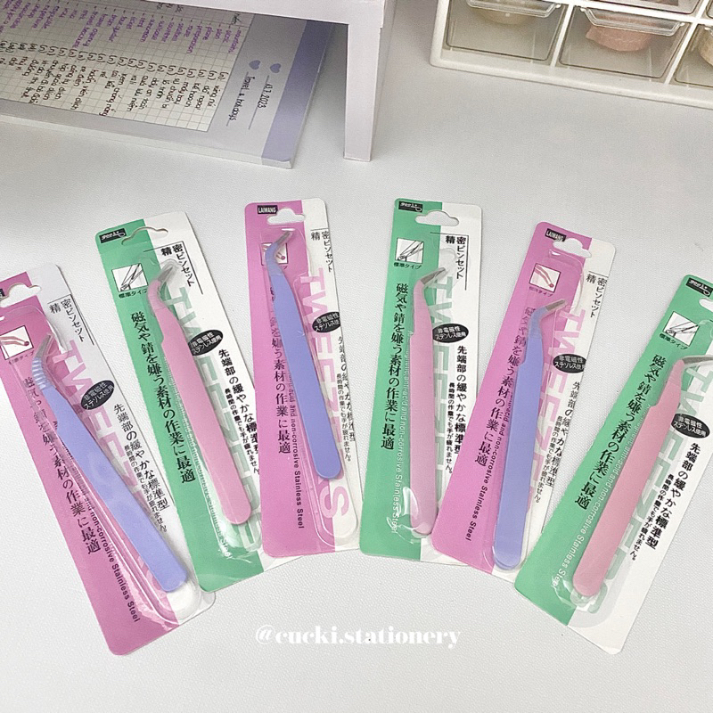 Nhíp gắp sticker washi tape màu pastel xinh xắn