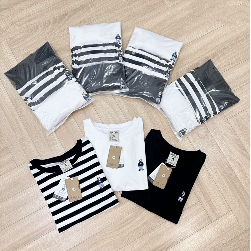 SET 3 ÁO PULL GẤU WHOU DÀI TAY