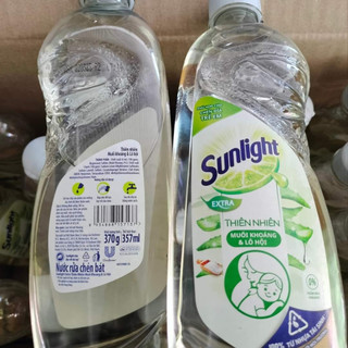 Nước rửa chén sunlight chai 370ml