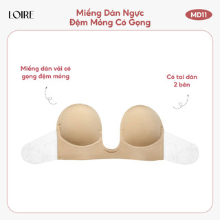 Miếng Dán Ngực Đệm Mỏng Có Gọng Loirechic MD11
