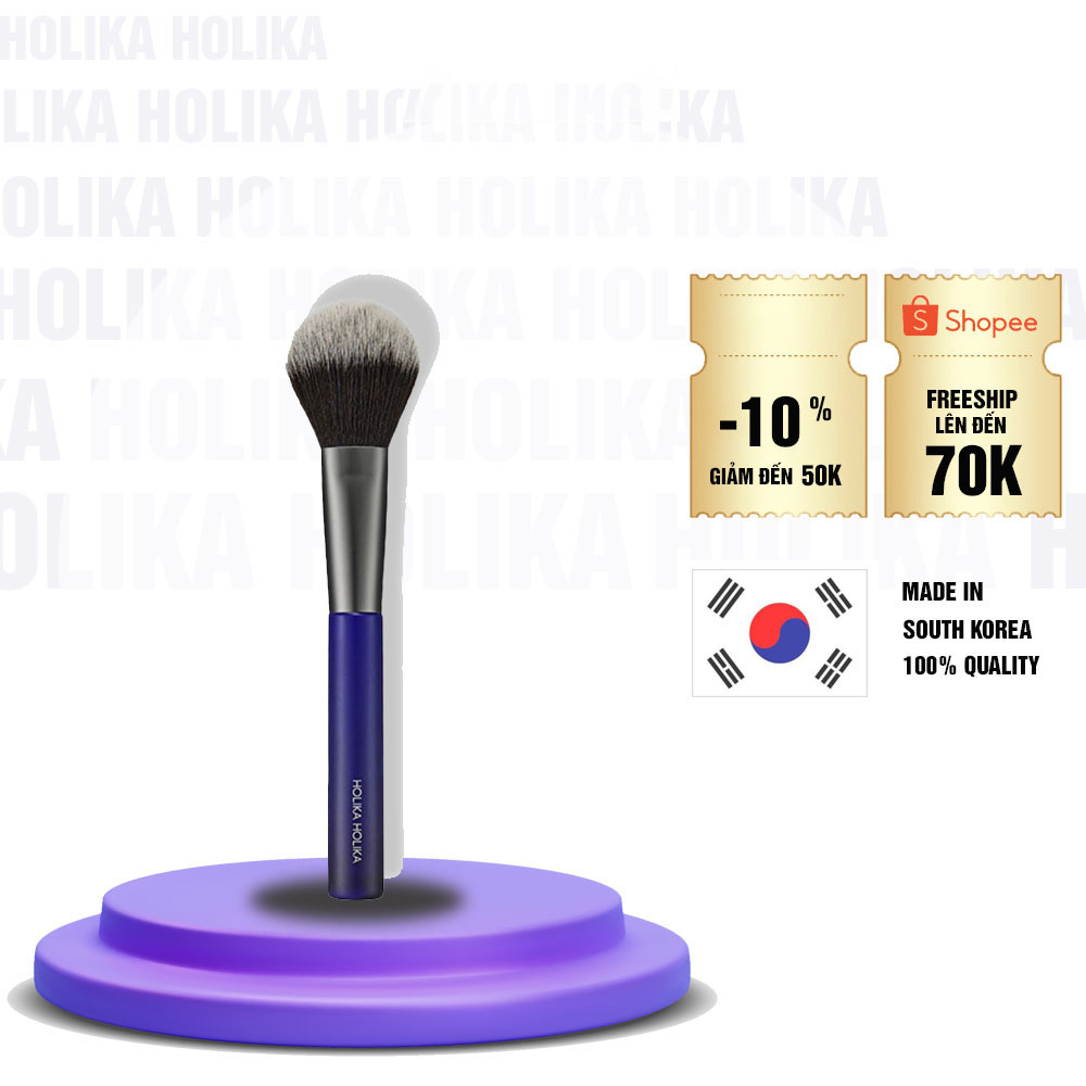 Cọ đánh phấn phủ và phấn má Holika Holika Magic Tool Multi Face Brush 16,5 x 3 cm - 7170