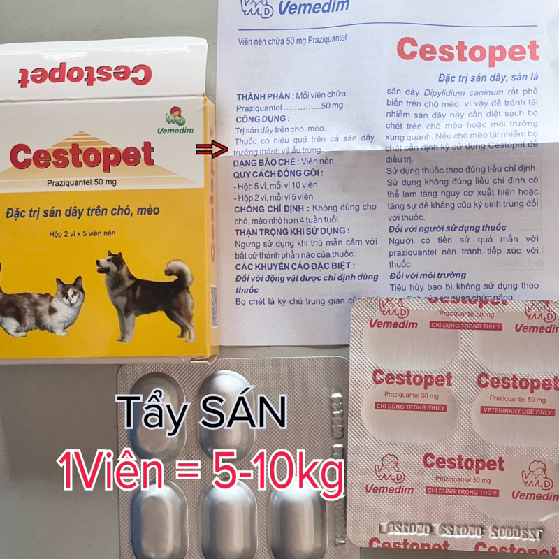 MEN TIÊU HOÁ sống cho chó mèo, Pharbiozym