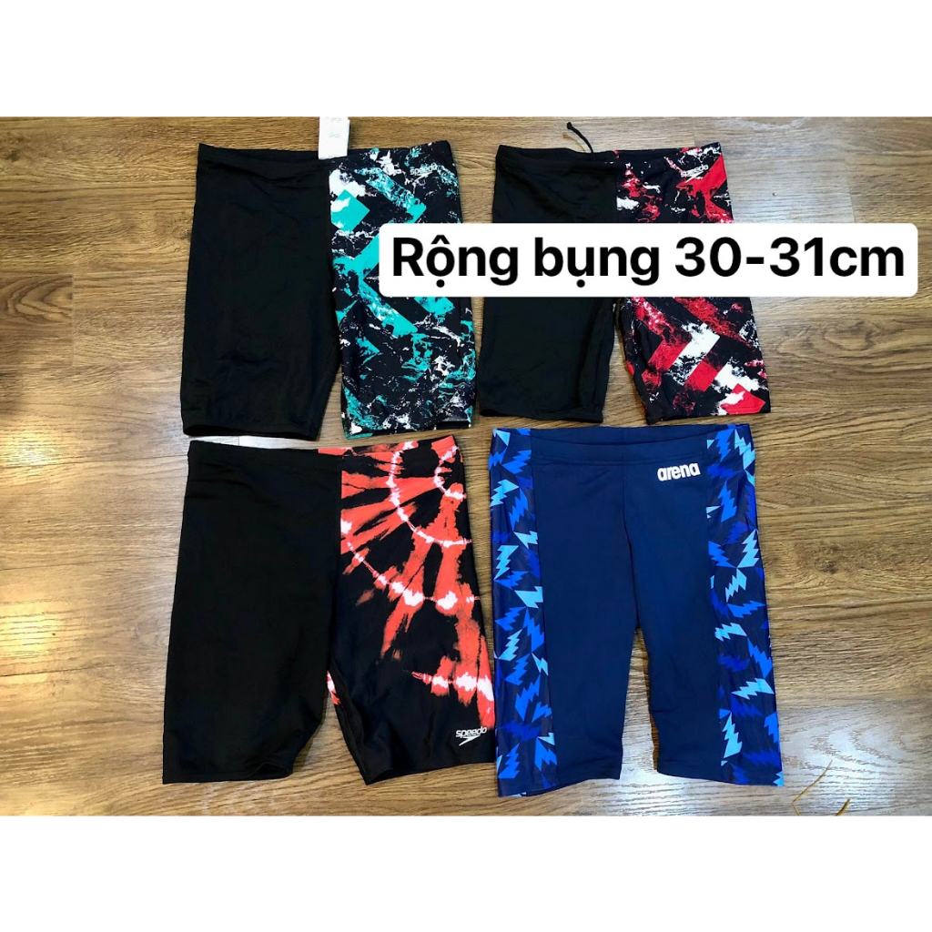 Quần bơi bé trai Arena dư xịn co giãn nhẹ có dây rút trong tiện lợi VNXK