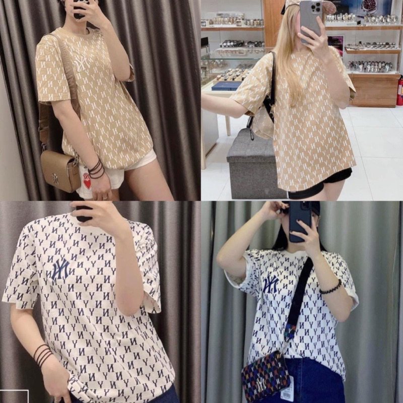 Áo thun m lb đủ màu họa tiết Monogram phối màu