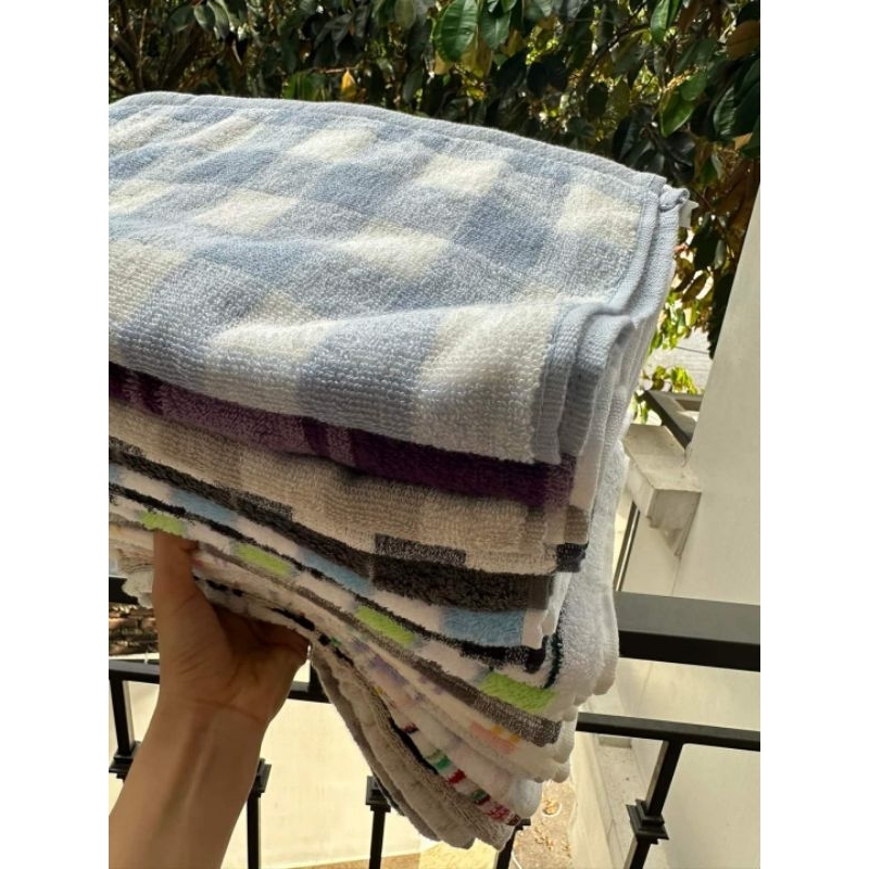 Khăn Gội Xuất Nhật Cotton Hữu Cơ 40x75cm