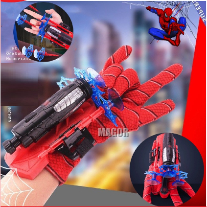 Đồ Chơi Găng Tay Người Nhện Bắn Tơ Độc Đáo Siêu Nhân Nhện Spider Man Cho