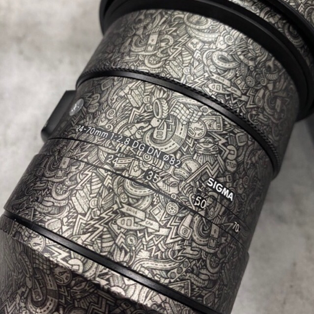 Miếng dán Skin 3M cho combo Sony A7III/ A7IV & Sigma 24-70 Art - HDSKIN
