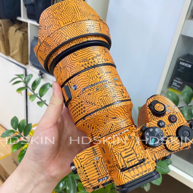 Miếng dán Skin 3M cho combo Sony A7III/ A7IV & Sigma 24-70 Art - HDSKIN