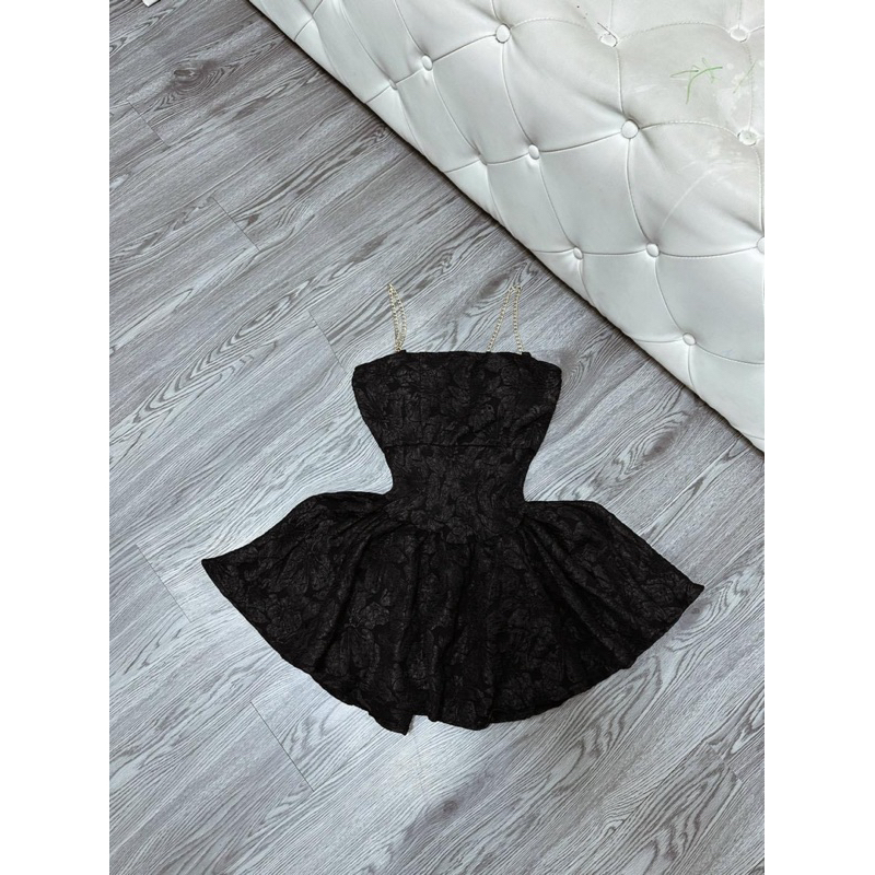 Váy xích hai dây gấm