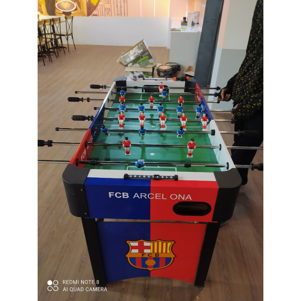 Đồ Chơi Khoẻ Khéo tay - Bàn Bi Lắc Bóng đá cỡ lớn nhất Table Top Football TTF-120CM chắc chắn cao cấp