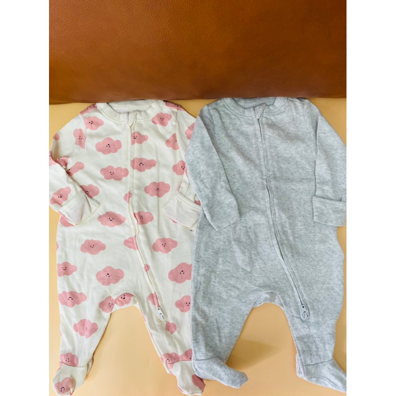 Bộ body dài liền chân cho trẻ sinh non thiếu tháng ✨𝙎𝙞𝙯𝙚 𝙧𝙞𝙚̂𝙣𝙜✨vải sợi sợi 100% cotton 𝗰𝗮𝗼 𝗰𝗮̂́𝗽