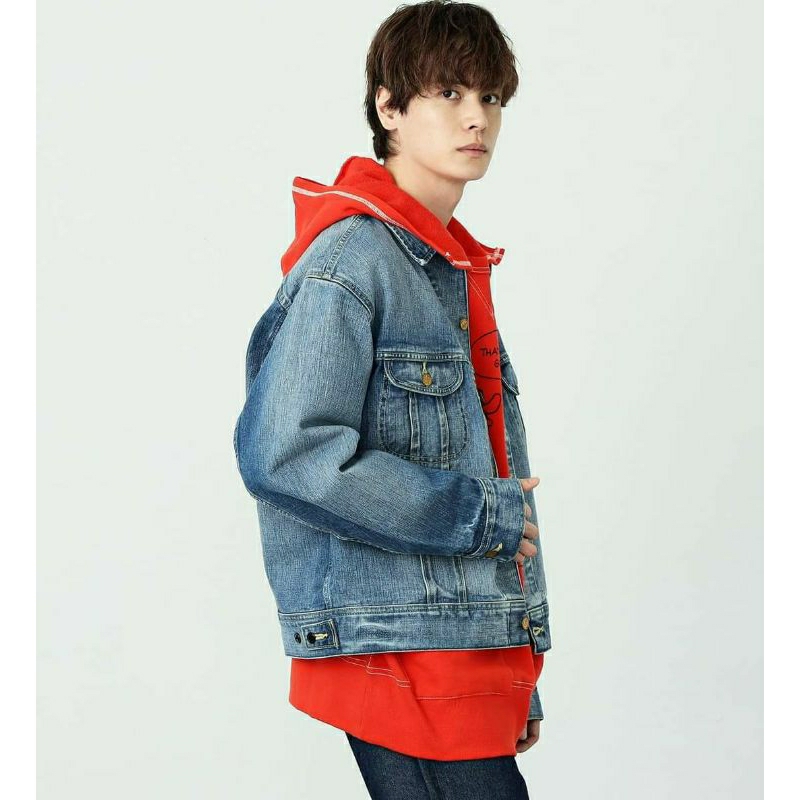 Áo khoác Jean Japan Lee Rider Denim Jacket