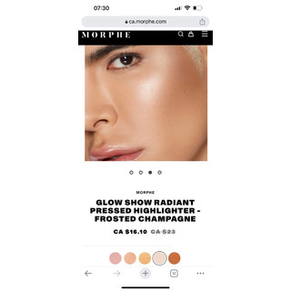 Phấn bắt sáng Morphe highlight