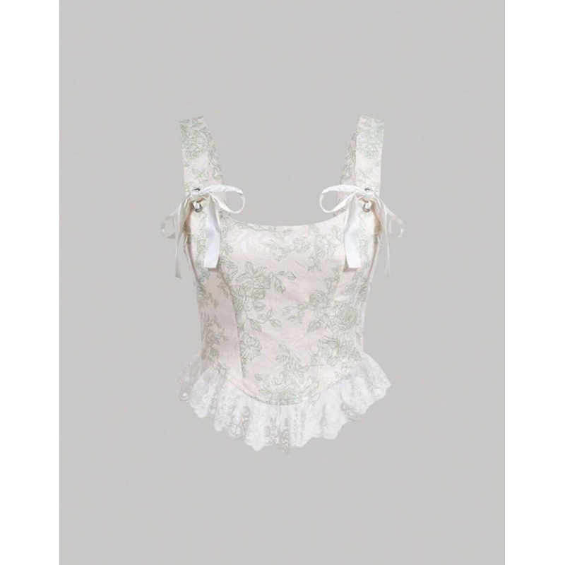 Áo tương phản 2 dây