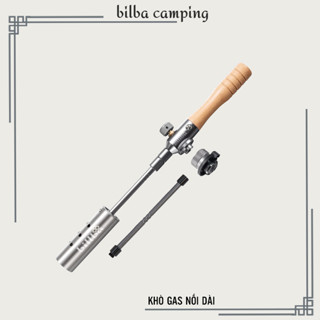 Đầu khò gas nối dài công suất lớn phù hợp với các loại bình ga dùng đi du lịch cắm trại dã ngoại - Billba Camping