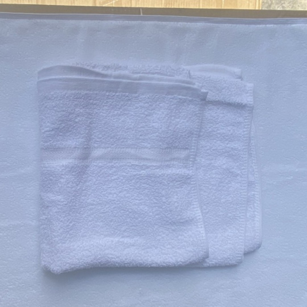 Khăn tắm trắng 50x100cm nhà nghỉ, khách sạn,homestay