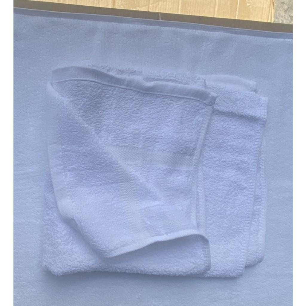 Khăn tắm trắng 50x100cm nhà nghỉ, khách sạn,homestay