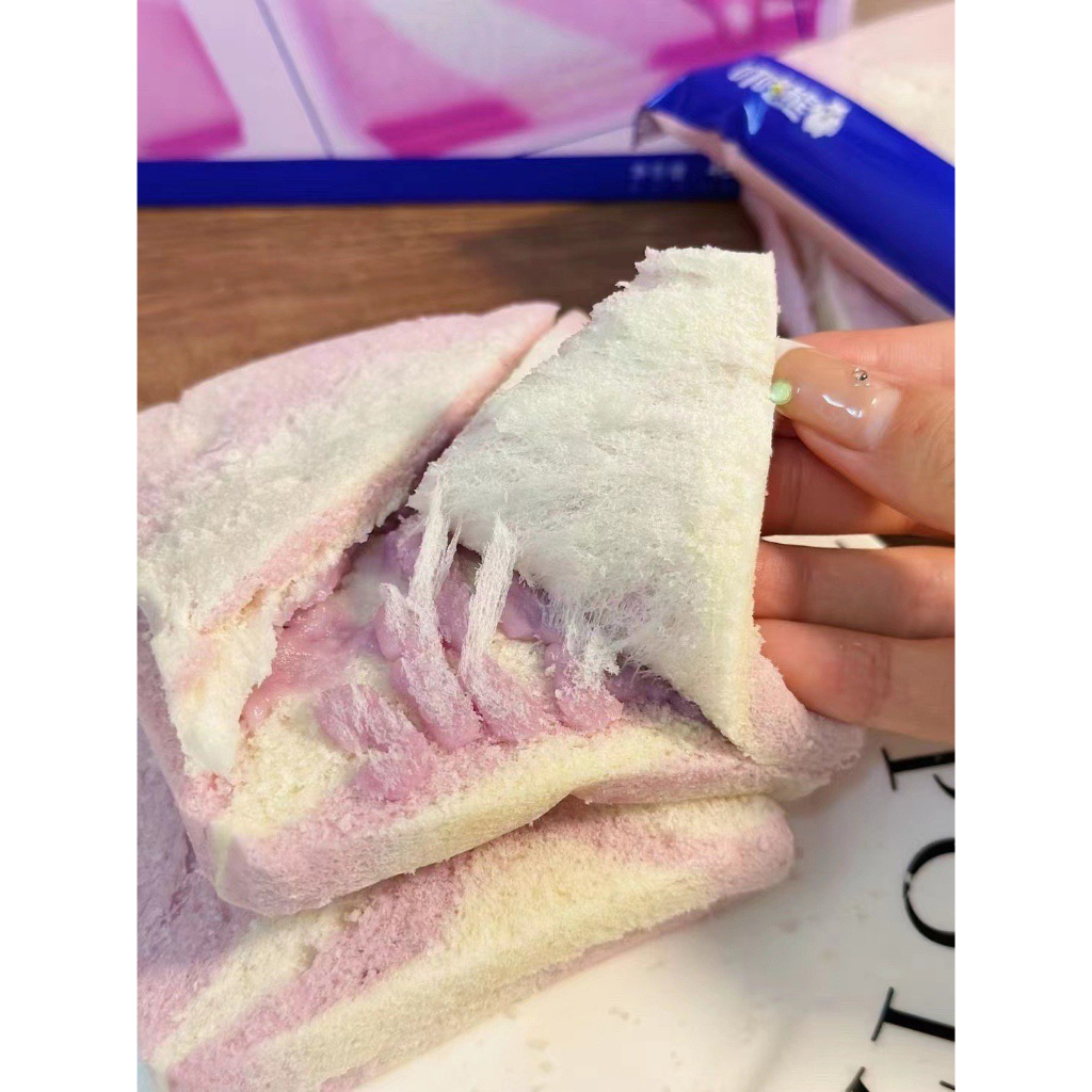 Combo 4 Bánh mì khoai môn sữa,bánh sandwich nhân khoai môn mới hót món ăn thay thế bữa phụ mỗi ngày cực ngon