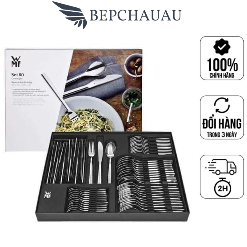 Bộ Dao Dĩa WMF Philadelphia 60 Món, Nhập Đức, Bepchauau