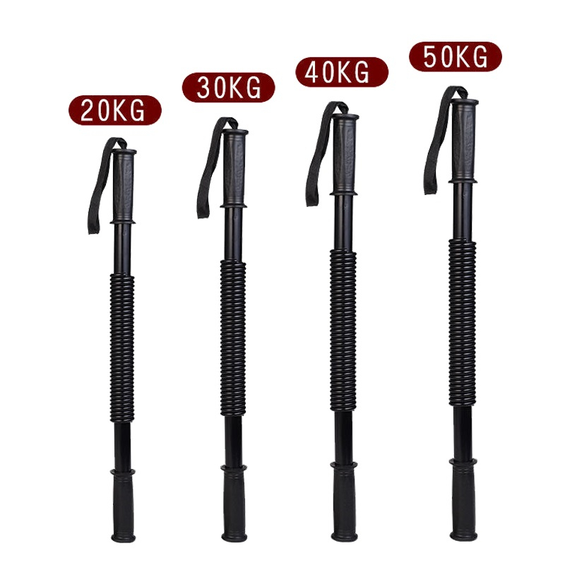 Gậy Bẻ Lò Xo Tập Cơ Tay Lực Bẻ Từ 20Kg 30Kg 40Kg 50Kg 60Kg Tập Tay , Vai , Xô , Ngực Body Tại Nhà - Hãng miDoctor