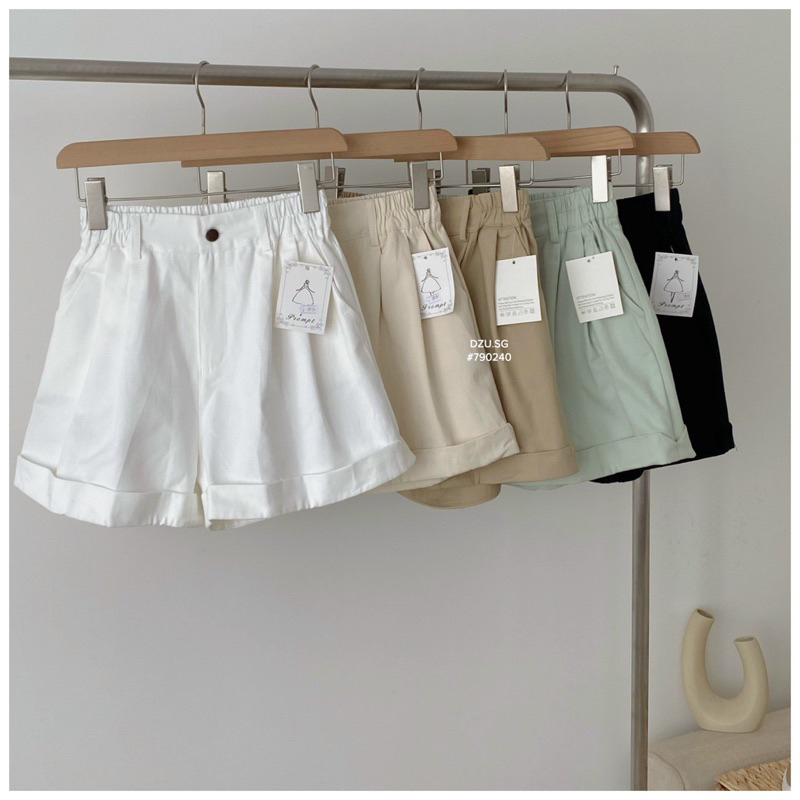 Short kaki basic DZU.SG